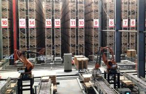 High Density Automated Warehouse Racking Systems , Flexible Steel Racking System