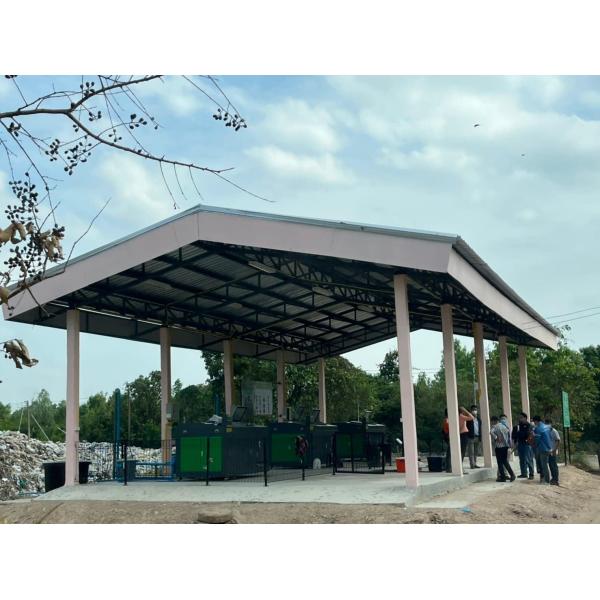 500kg Kitchen Waste Composting Machine