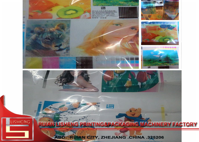 6 Colors Double Face Flexo Printing Machine For Handle Bag Printing