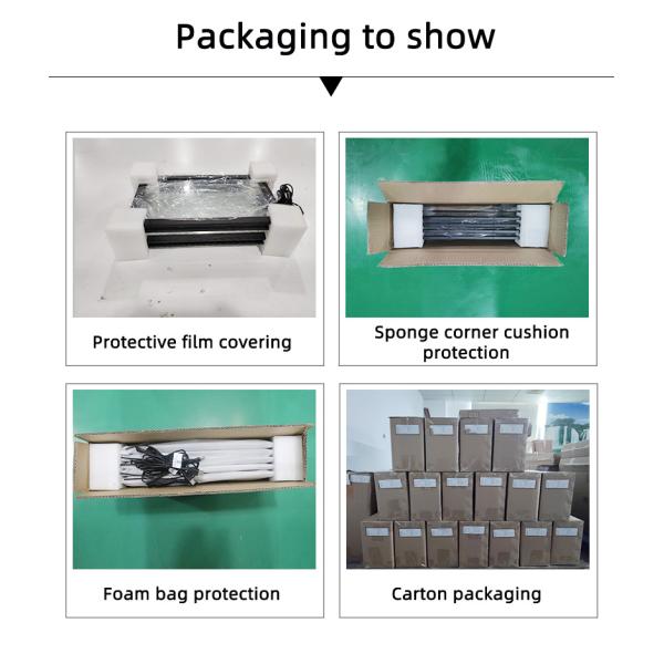 Interactive DIY IR Touch Frame 23.6 Inch 16:10 Ratio Size Customized