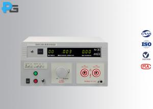 Withstand Voltage Electrical Safety Test Equipment 10KV Output 50Hz / 60Hz Wave