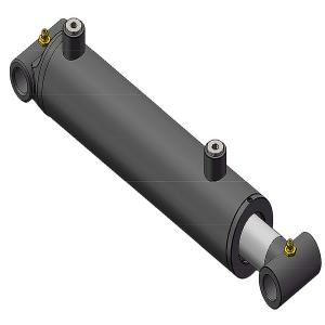 Wholesale High quality 3500PSI tube welded hydraulic lift ram for trailer from china suppliers