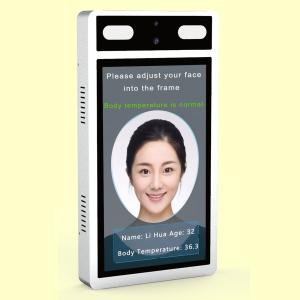 Wholesale No Contect Infrared Body Temperature Measuring Face Recognition 19 Inche Touch Screen from china suppliers