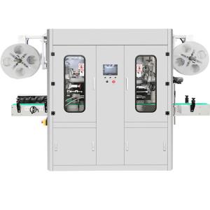 15000 BPH Automatic Sleeve Labeling Machine With Steam Heat Shrink Tunnel