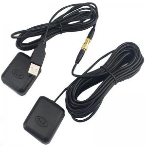 China 30dbi Waterproof GPS Antenna Receiver Transmitter with USB Port and 50Ω Input Impendence on sale