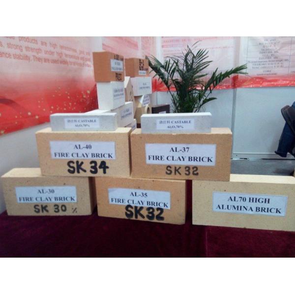 Shaped Dry Pressed Kiln Refractory Fire Bricks Insulating Fireclay Block