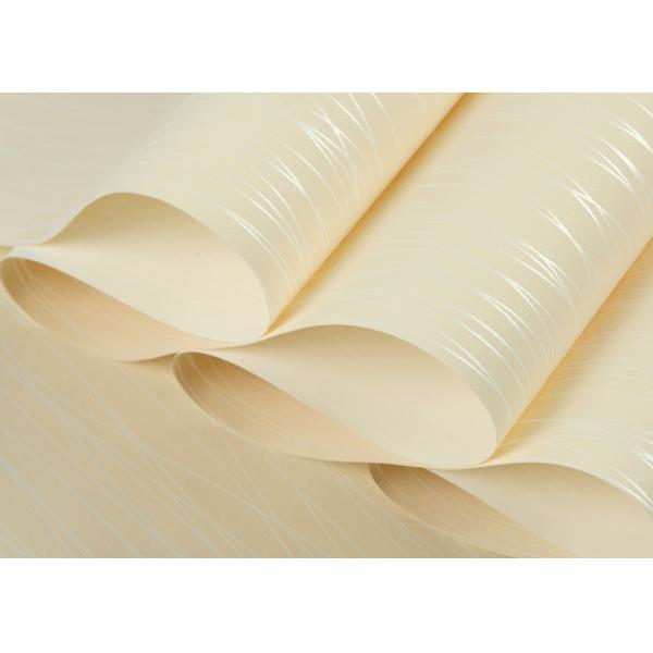 Non - woven Contemporary Wall Coverings with Cross Stripes Pattern for Living Room