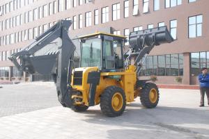 China WZ30-25 10 Ton 2500r/Min Tractor Loader Backhoe With Four Wheels Drive on sale