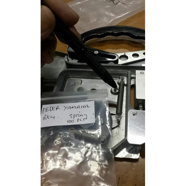 Yamaha SMT Feeder Parts White Short Spring For CL8mm Feeder KW1-M119K-00X