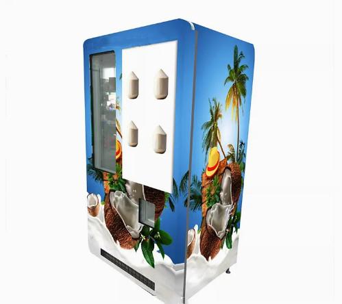 Quality Fresh Coconut Automatic Juice Vending Machine Multifunctional Smart Touch Screen for sale