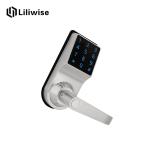 Digital Electronic Keypad Door Lock Code Card Remote Control Elgant Acrylic