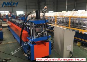 China Strut Channel Roll Forming Machine , Metal Stud Furring Channel Roll Forming Machine on sale