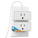 Tuya Smart Socket with Power Monitoring, WiFi and RF433 Plug, Type C Outlet, App