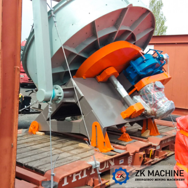 Dia 4200mm Lightweight Gypsum Disc Pelletizer With Convenient Process Layout