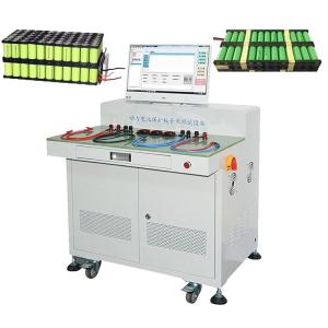 China Four Wire Sampling Lithium Ion Battery Testing Equipment 100V 20C 200F on sale