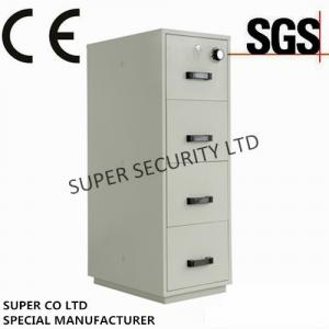 Wholesale Fire Resistant Filing Cabinet 4 Drawers , 2 Hour Fire Rating Cabinet from china suppliers