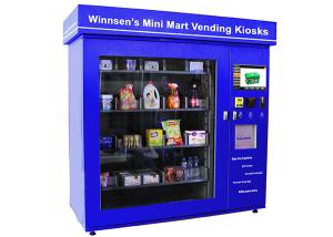 Snack Beverage Combo Food Kiosk Machines with 5 ms Response Time Fixed Touch Sensitivity