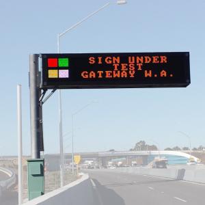 China DIP P20 IP56 variable road signs Full Color Outdoor LED Display on sale