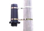 round plastic Pole Mount Bracket