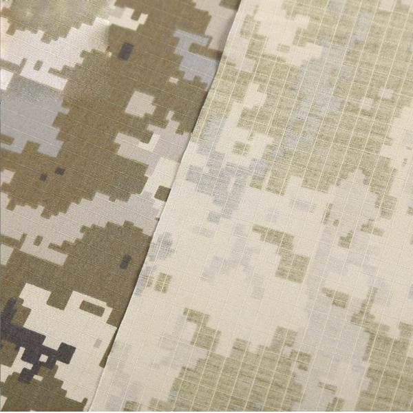 Military Camo Material Polyester Cotton Blended Ukrainian Army Tent Fabric