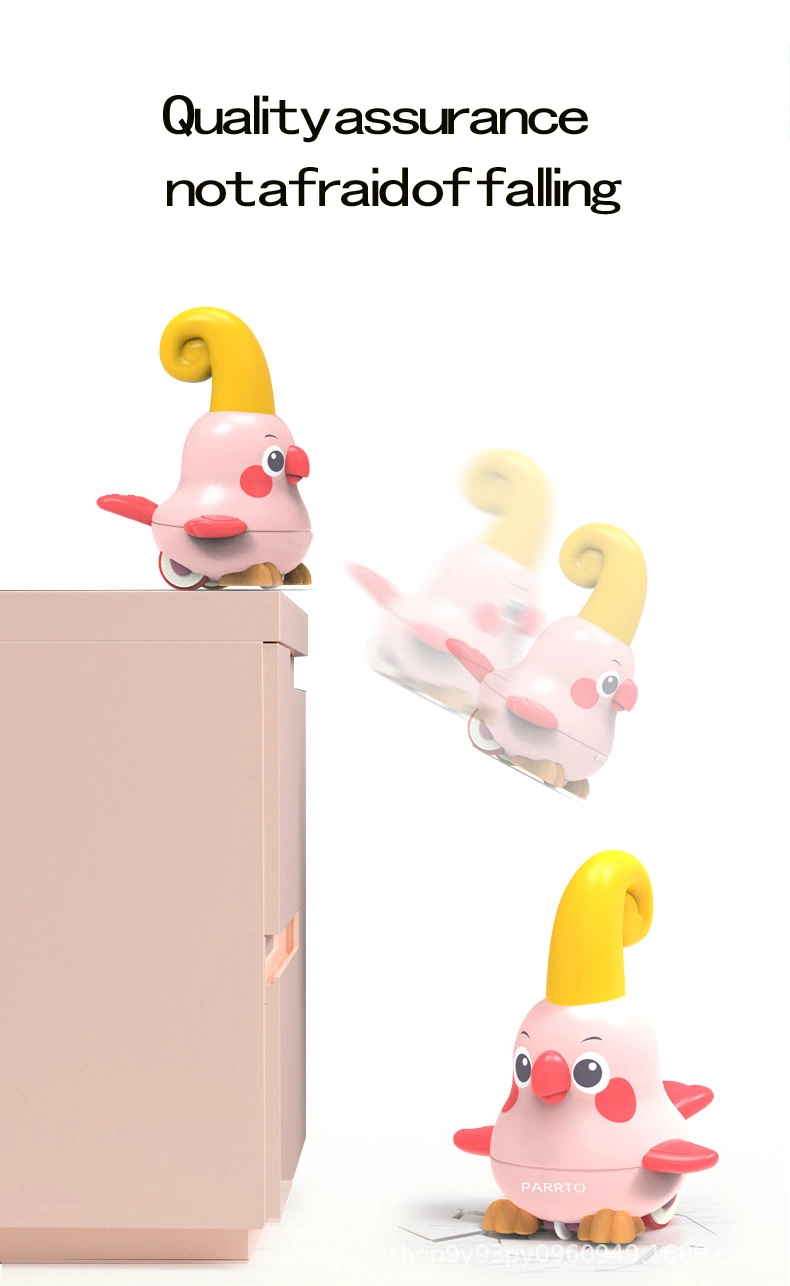 Baby Electric Early Education Parrot Swing Dance Bird Toy Music and Lighting Early Childhood Education Electric Toys