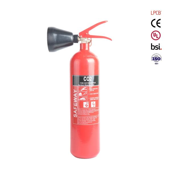 Quality CO2 Carbon Dioxide Extinguisher A6061 Material 5KG Capacity for sale