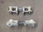 Double Sheave Block For Changing Line Suitable For Exchanging Overhead Grounding