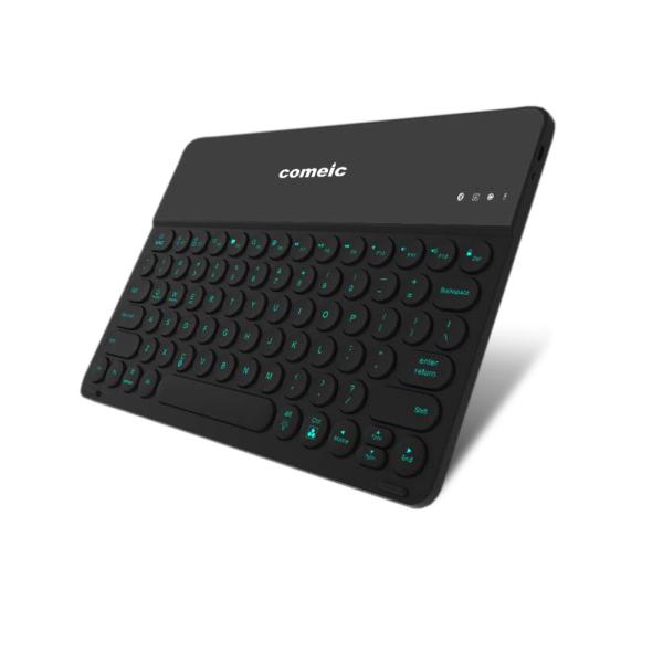 Quality Custom Logo Small Bluetooth Keyboard , 78 Keys Universal Keyboard Bluetooth for sale