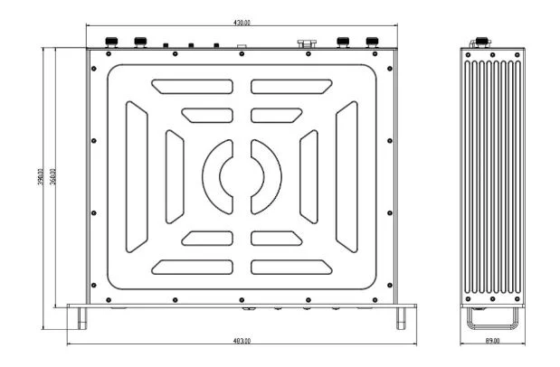43dBm Mulitple Network Mode Integrated Manpack Base Station Transceiver