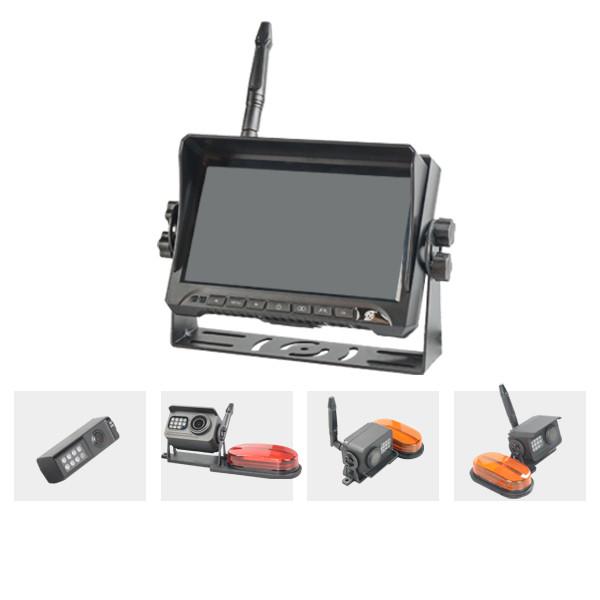 Quality Wireless Rearview DVR Reverse Camera Black Color 4 Cameras System for sale