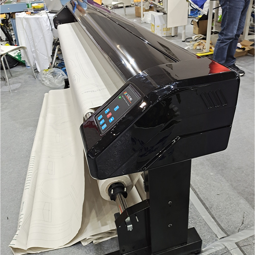 Network Port 120 SQM/H Speed Inkjet Printing Plotter With Super 350ml Big Ink Tank