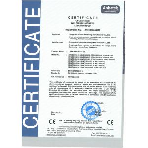 GUANGDONG RUIHUI INTELLIGENT TECHNOLOGY CO., LTD. Certifications