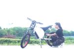 72v3000w Powerful Ebike Big Screen LCD Display With Lithium Battery