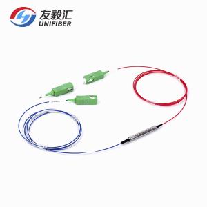 Wholesale C Band Pass Filter 1x2 CWDM Component 3 Ports 1530-1542nm from china suppliers