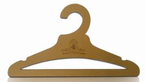 Wholesale Eco Friendly Recycled Paper Kraft Hanger Custom Logo from china suppliers