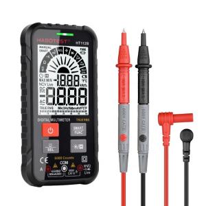 Wholesale Habotest HT112B DMM Smart Digital Multimeter DC AC Voltage Current Electrician Tool Tester Large LCD Bar Graph Display from china suppliers