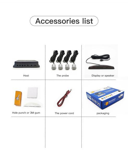 Quality RoHS Vehicle Detection Parking Sensor Systems Quake Proof 2.5W Power for sale
