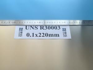 Wholesale R30003 Corrosion Resistance High Strength Alloy Cobalt Chromium Nickel Molybdenum from china suppliers