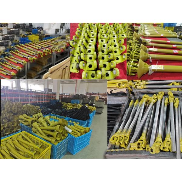 Agriculture Pto Drive Shaft Propeller Shaft Joint Yellow 55 -240mm Industrial Heavy Cardan Shaft for Sale