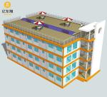 Prefabricated Multi Storey Steel Building with Q355B/Q235B Structure