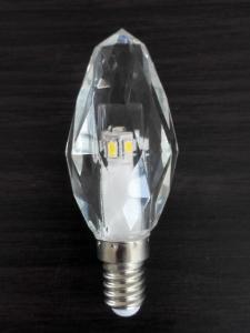 China 3W LED Crystal Candle Light K5 crystal housing 220V E14 dimmable on sale