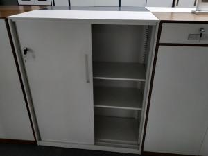 China Sliding steel door A4 F4 letter legal  file storage cabinet gray/brown color available on sale