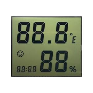 China 3.0 V Transmissive TN LCD Display Segment Code LCD Screen For Hygrothermograph on sale