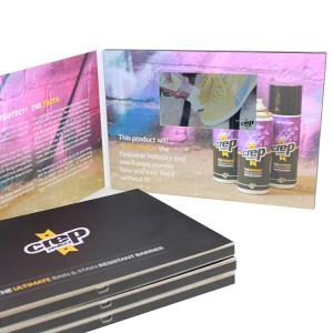 China 7 Inch LCD Video Greeting Card Custom Fashion Design With A5 Paper Digital Picture Frame on sale