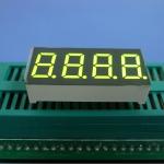 RoHS Four Digit 7 Segment Common Cathode Led Display White 0.36 Inch