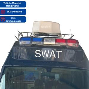 Wholesale Vehicle-Mounted FPV Detection and Countermeasure System Anti FPV Drone Jammer Car from china suppliers