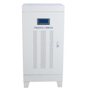 China 90KVA Ac Automatic Voltage Stabilizer 50Hz To 60Hz 3 Phase Voltage Regulator on sale