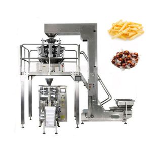 Automatic Snack Food Packaging Machine With Multihead Weigher
