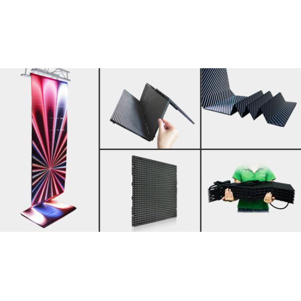 Auto Folding Concert Stage LED Screens 9.375mm Ultra Thin Indoor High definition