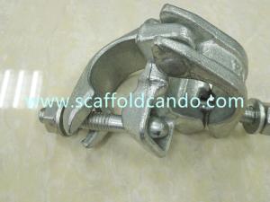 Good loading bearing strength Q235 forged double coupler for connecting OD43mm pipe in scaffolding project